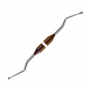 Ложка кюретажная изогнутая длинная малая 2,2