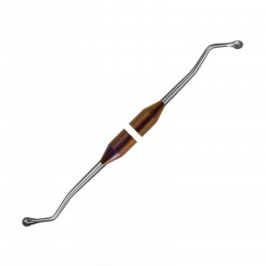 Ложка кюретажная изогнутая короткая средняя 2,8