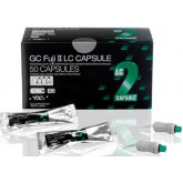 Стеклоиномерный цемент GC Fuji II LC Capsule (порошок 0,33г + жидкость 0,1г)