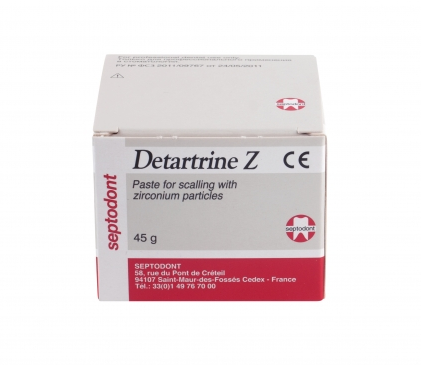 Detartrine z (Детартрин зет) эффективное очищение и полировка зубов