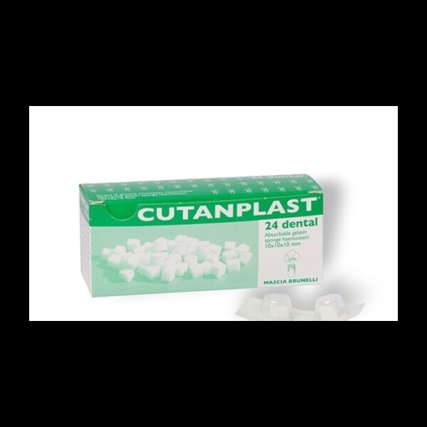 Губки гемостатические желатиновые Cutanplast Ogna (1 шт., 10х10х10 мм)