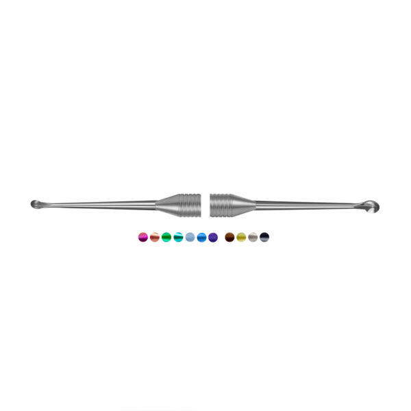 Ложка кюретажная прямая средняя 2,2/3,3