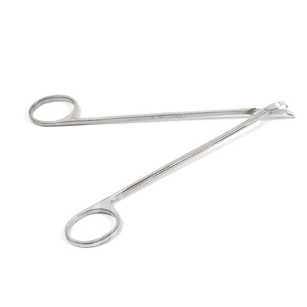 Ножницы сосудистые вертикально-изогнутые по радиусу 158мм Н-39 ТП арт.356-3