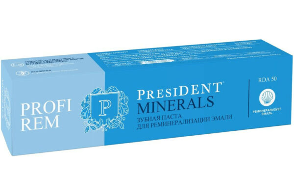 Зубная паста PRESIDENT® PROFI REM MINERALS